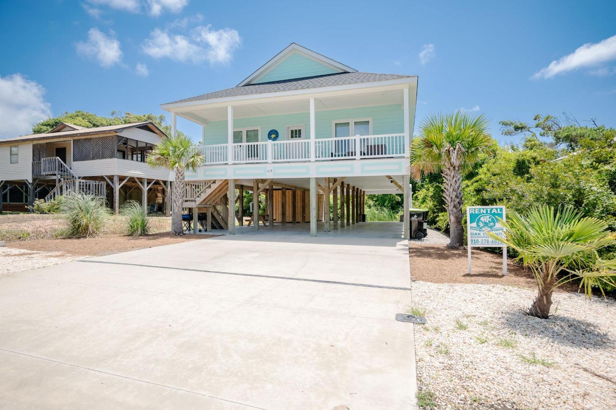 The Teal Turtle Villa Oak Island Exteriör bild